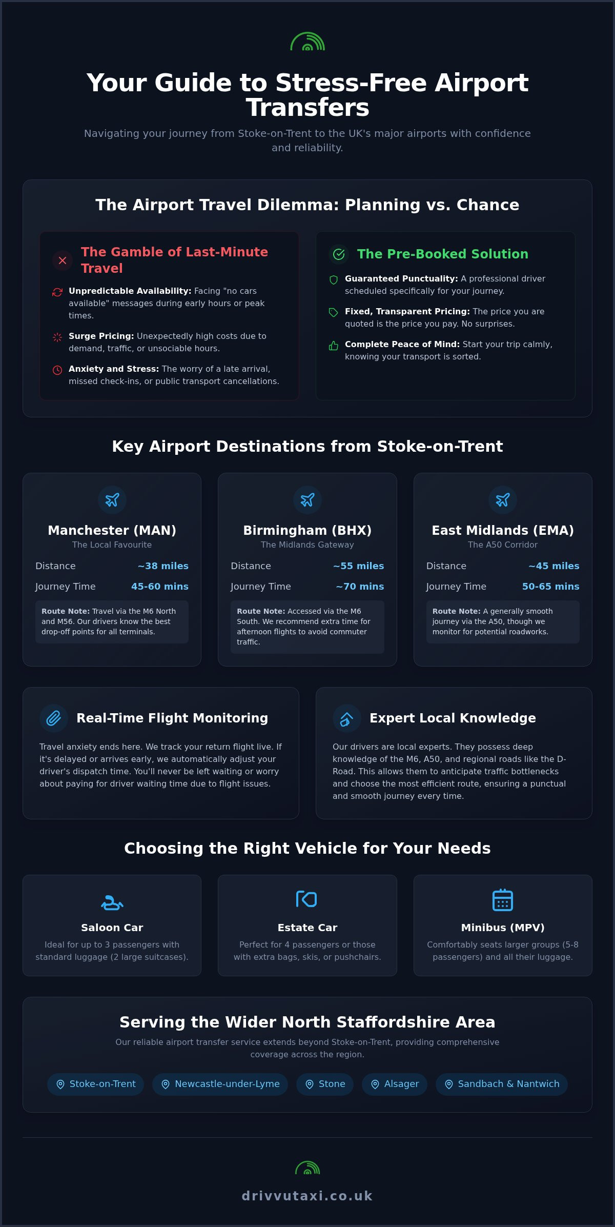 Reliable Stoke Airport Transfers: Your Stress-Free Guide