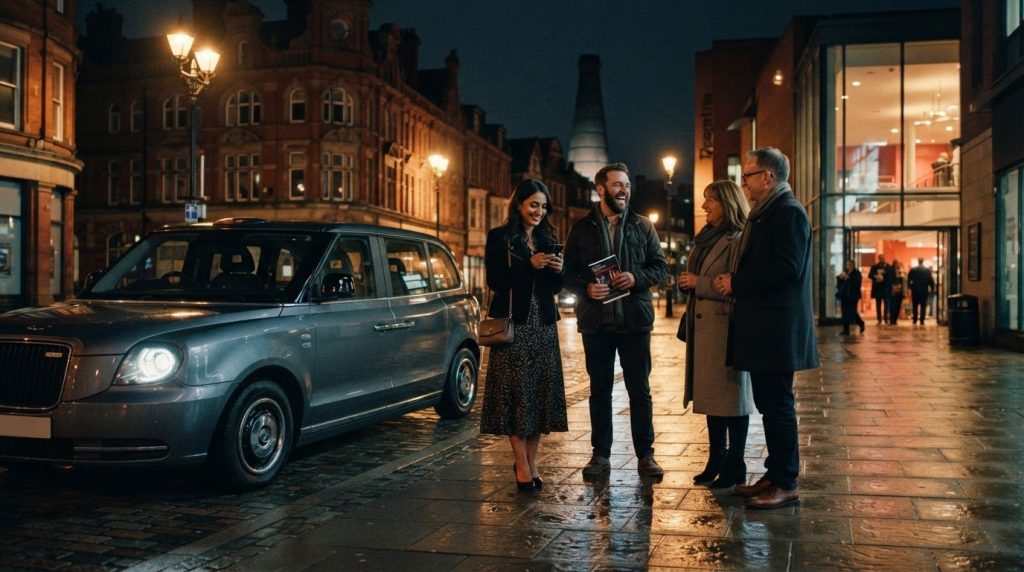 Taxi for a Night Out in Hanley with Late Pickups
